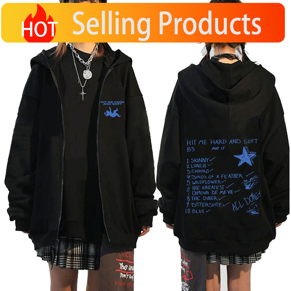 Mens Fashion Zip Up Hoodies - 히트 미 하드 앤 소프트 2024