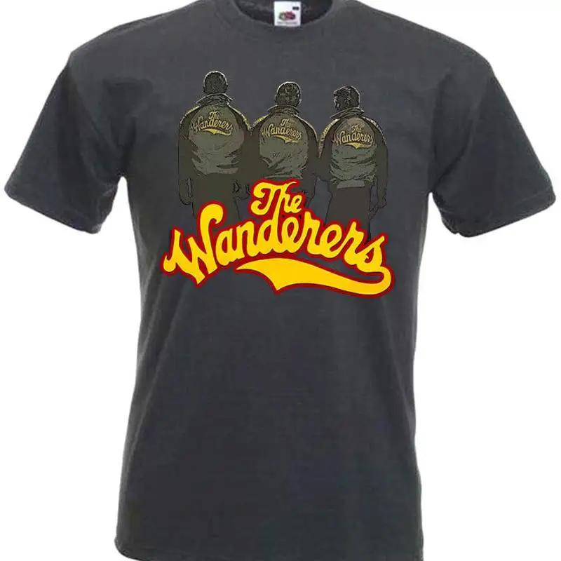 Poster Men Fashion - The Wanderers v7 티셔츠 그래파이트 영화