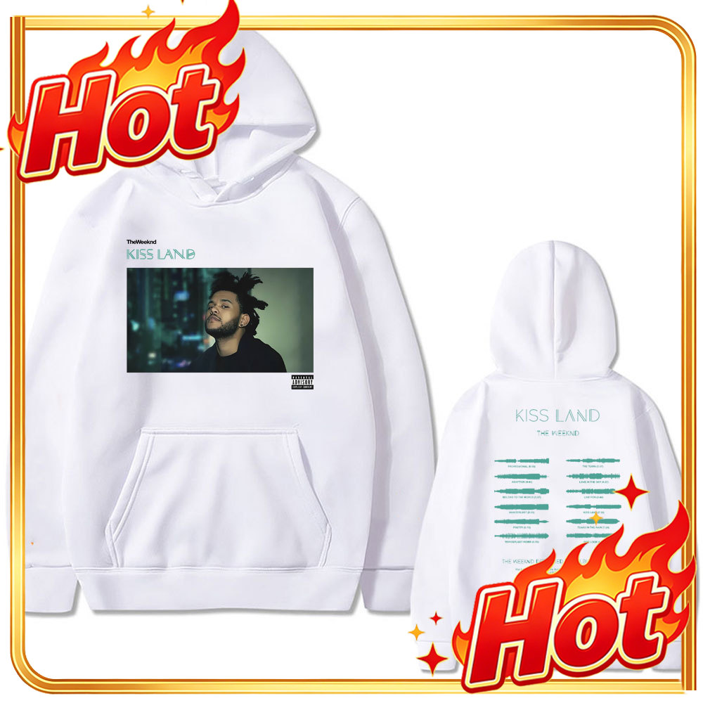 Mens Fashion Clothes - 위켄드 키스 랜드 양면 프린트 남성용