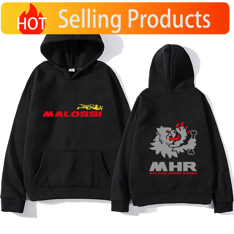 Mens Fashion Clothes - Malossi 테마 프린트 후드티 남성용 스웨트셔츠