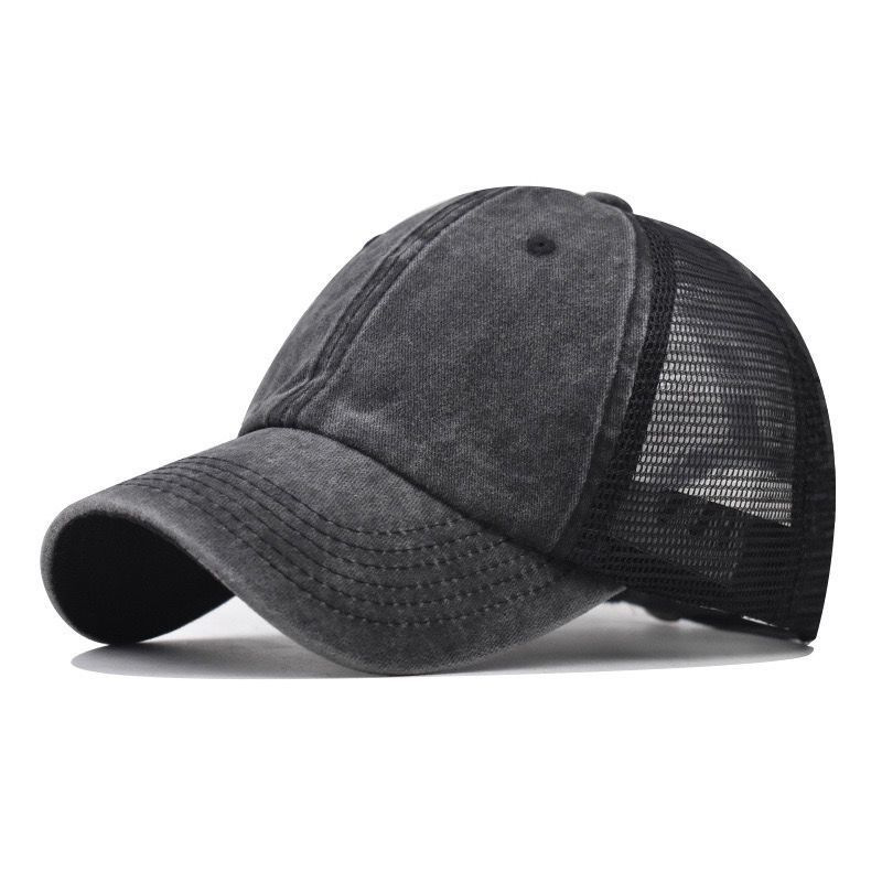 맞춤형 로고가 새겨진 워싱 처리된 부드러운 소재의 메시 - Men'S Fashion With Hat 리뷰 및 가격