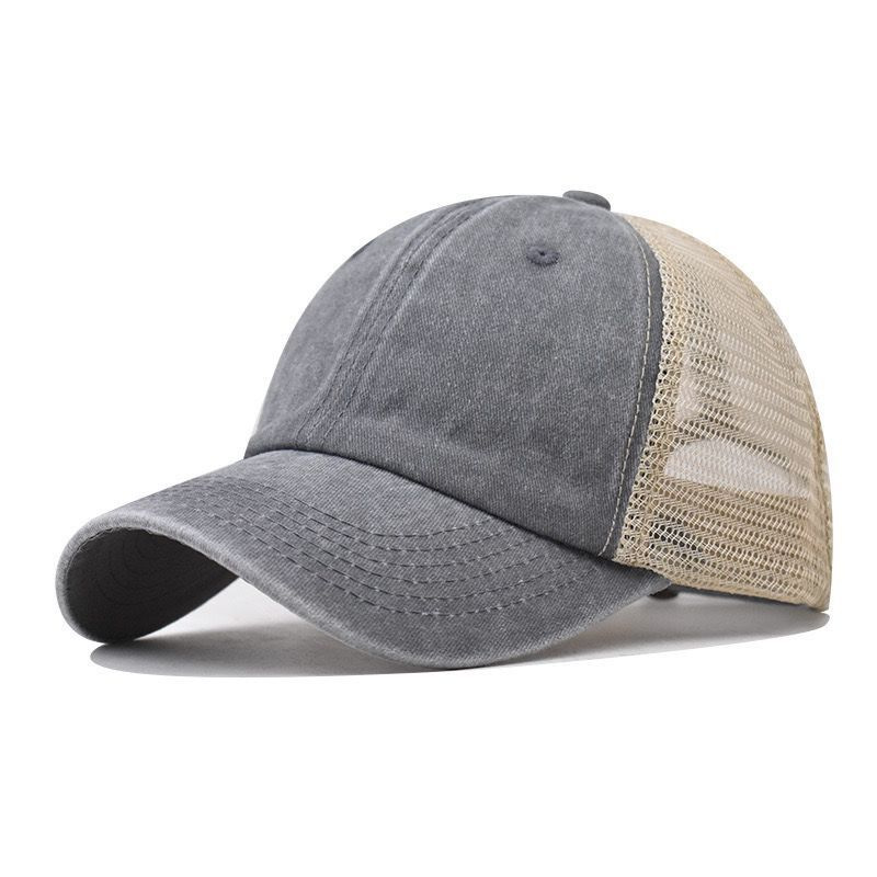 맞춤형 로고가 새겨진 워싱 처리된 부드러운 소재의 메시 - Men'S Fashion With Hat 리뷰 및 가격