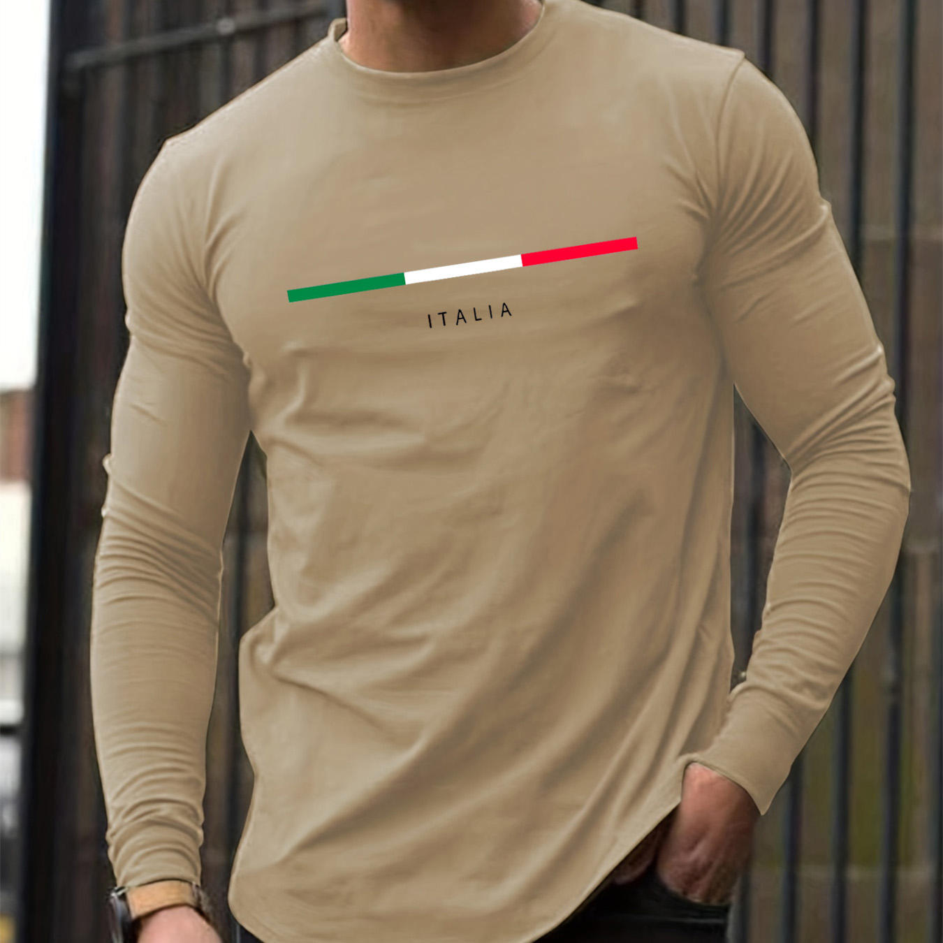 100% 순면 소재의 남성용 긴팔 라운드넥 루즈핏 티셔 - Mens Fashion Summer 리뷰 및 가격