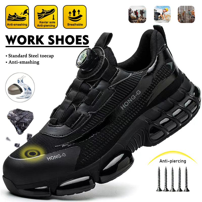 세련된 디자인의 회전 버클이 달린 작업용 부츠, 건축  - Mens Fashion Trainers 리뷰 및 가격