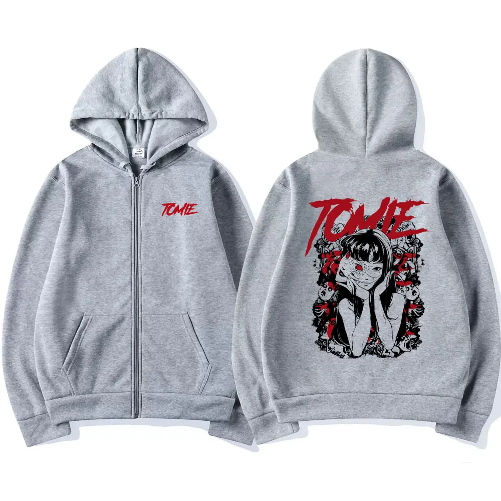 일본 애니메이션 토미에 디자인의 지퍼 후드티, 여성용  - Mens Fashion Zip Up Hoodies 리뷰 및 가격