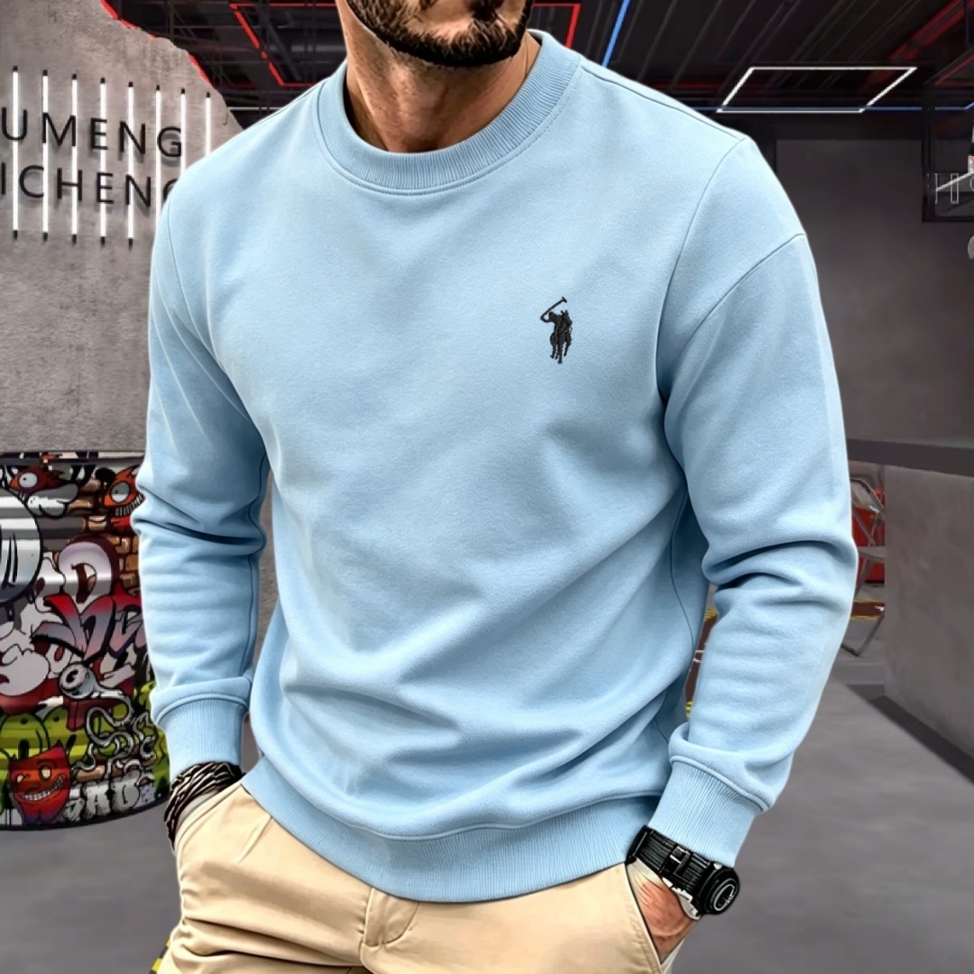 부드러운 면 소재의 고급 브랜드 남성용 긴팔 라운드넥  - Men'S Fashion T Shirts 리뷰 및 가격