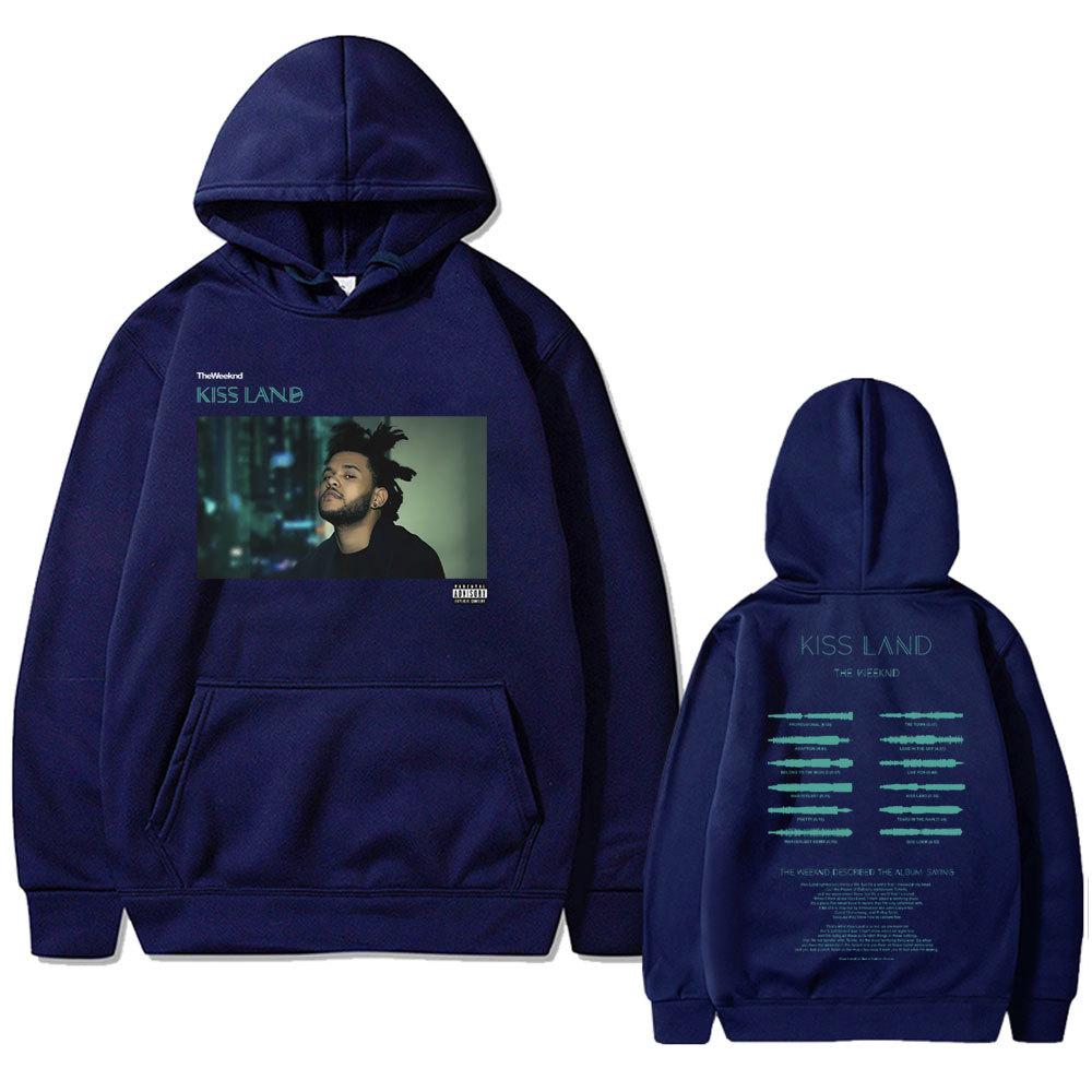 위켄드 키스 랜드 양면 프린트 남성용 가을 플리스 후드 - Mens Fashion Clothes 리뷰 및 가격