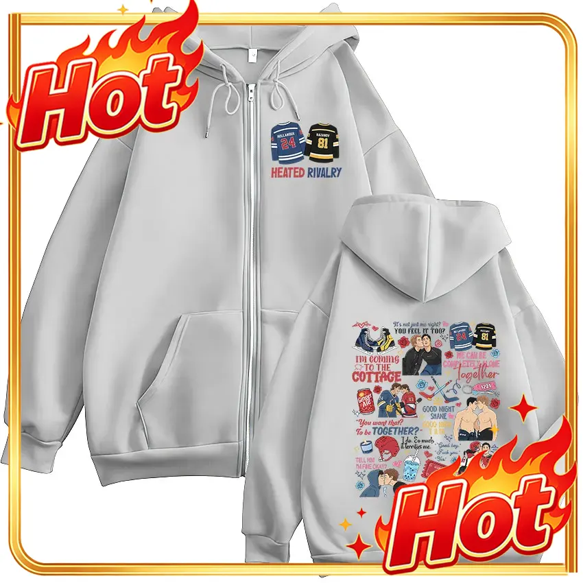 히트 레이블 프린트 지퍼 후디, 남성용/여성용, 하라주 - Mens Fashion Zip Up Hoodies 리뷰 및 가격