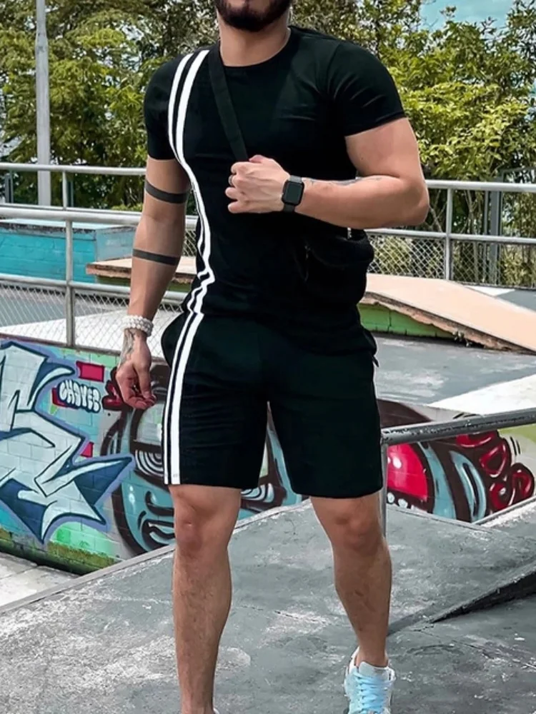 새로운 패션 남성 정장 하라주쿠 빈티지 프린트 반팔 티 - Mens Fashion Clothes 리뷰 및 가격