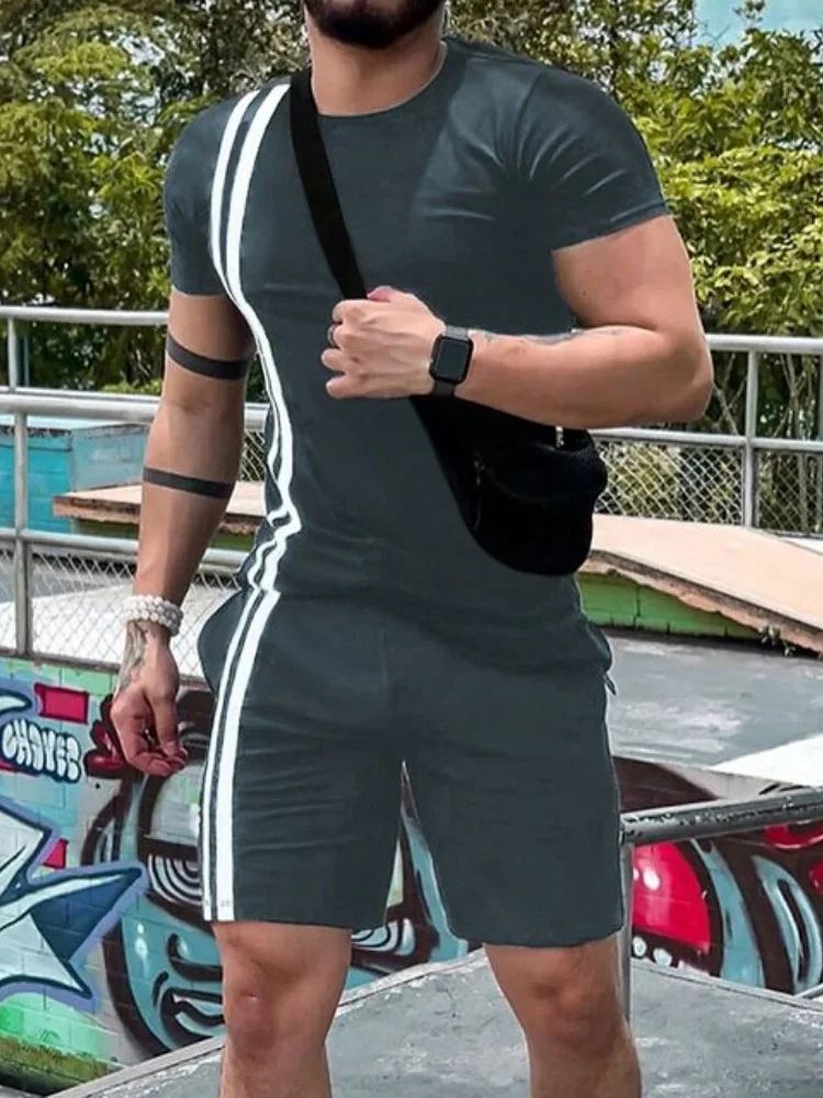 새로운 패션 남성 정장 하라주쿠 빈티지 프린트 반팔 티 - Mens Fashion Clothes 리뷰 및 가격