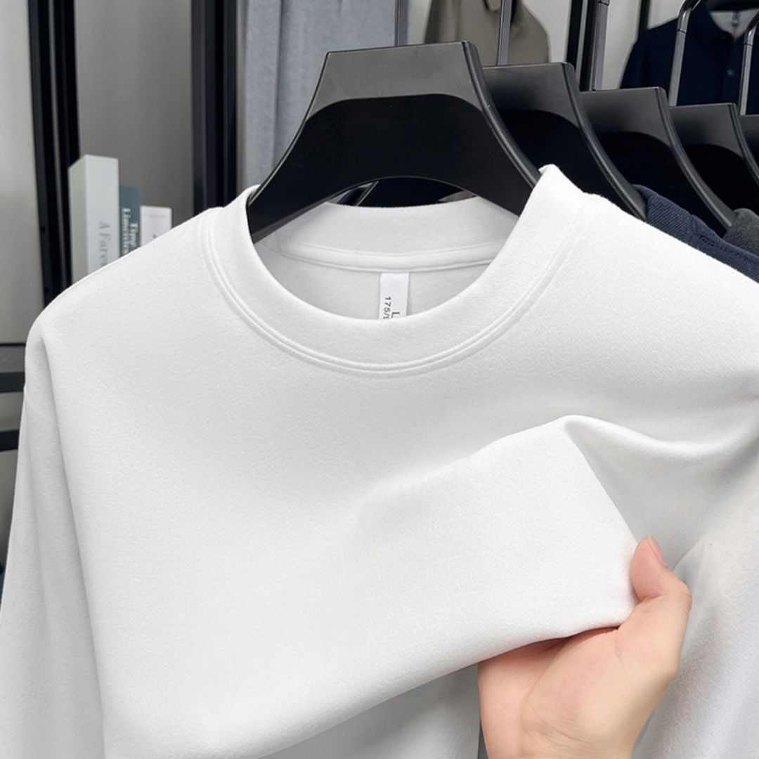부드러운 면 소재의 고급 브랜드 남성용 긴팔 라운드넥  - Men'S Fashion T Shirts 리뷰 및 가격