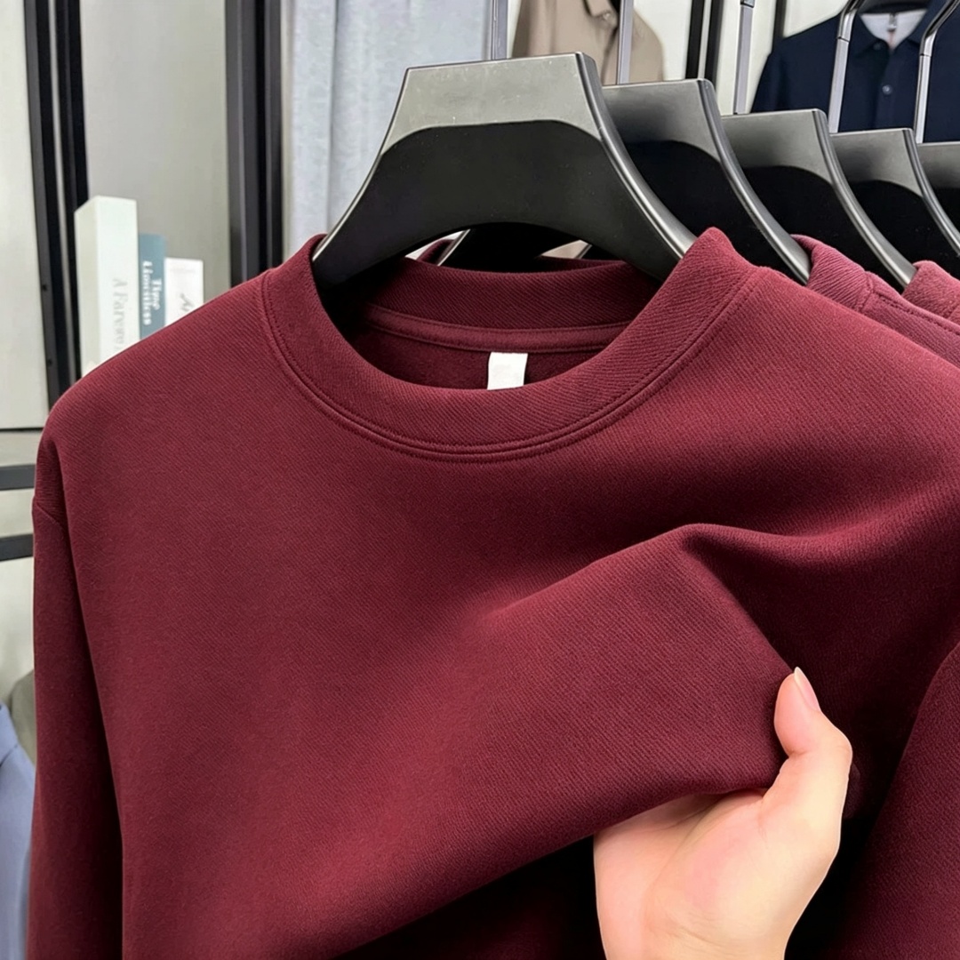 부드러운 면 소재의 고급 브랜드 남성용 긴팔 라운드넥  - Men'S Fashion T Shirts 리뷰 및 가격