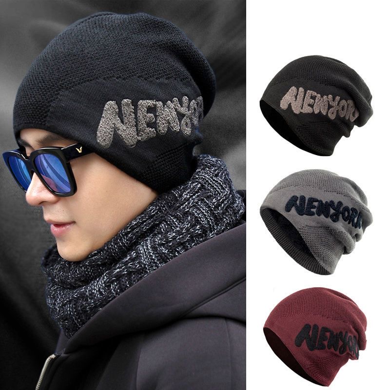 남여 따뜻한 겨울 모자 패션 뉴욕 편지 니트 모자 남성 - Men'S Fashion New York 리뷰 및 가격