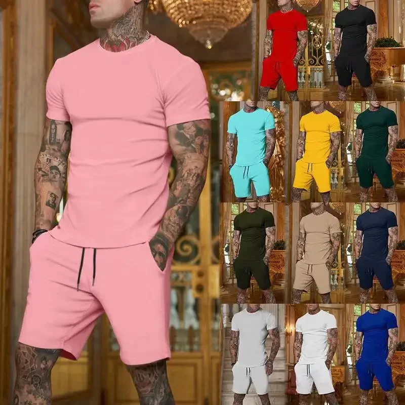 세련되고 캐주얼한 여름 야외 스포츠 슈트 남성용 통기성 - Mens Fashion Clothes 리뷰 및 가격