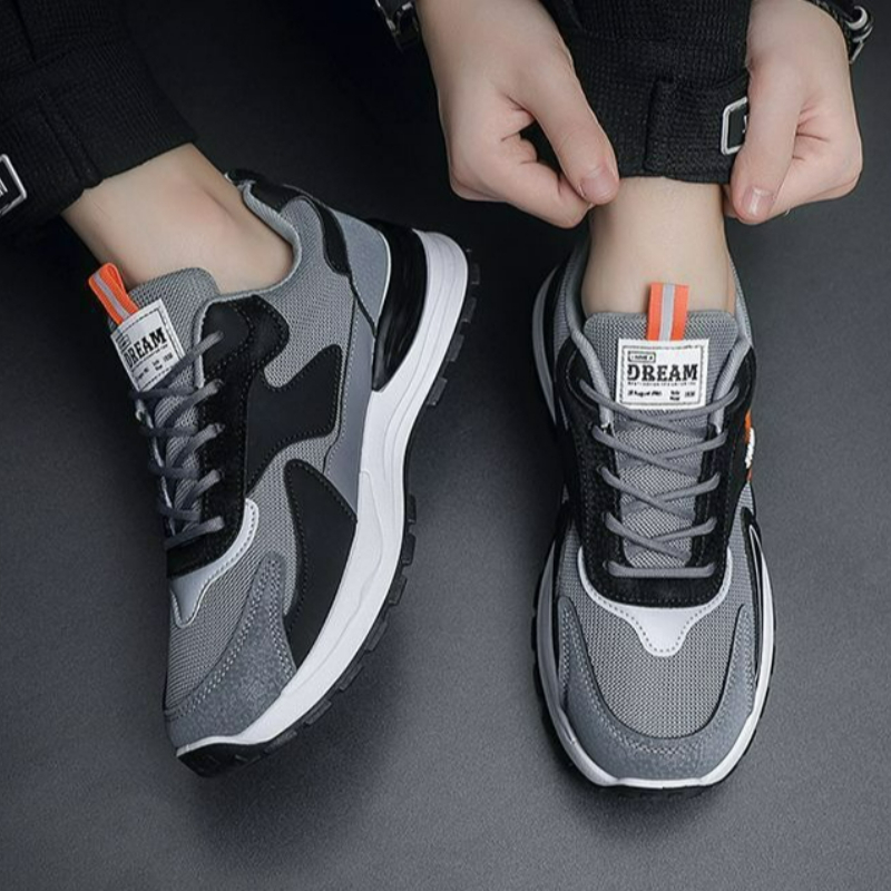 패션 남성 신발 메쉬 스니커즈 레이스 업 편안한 캐주얼 - Mens Fashion Trainers 리뷰 및 가격