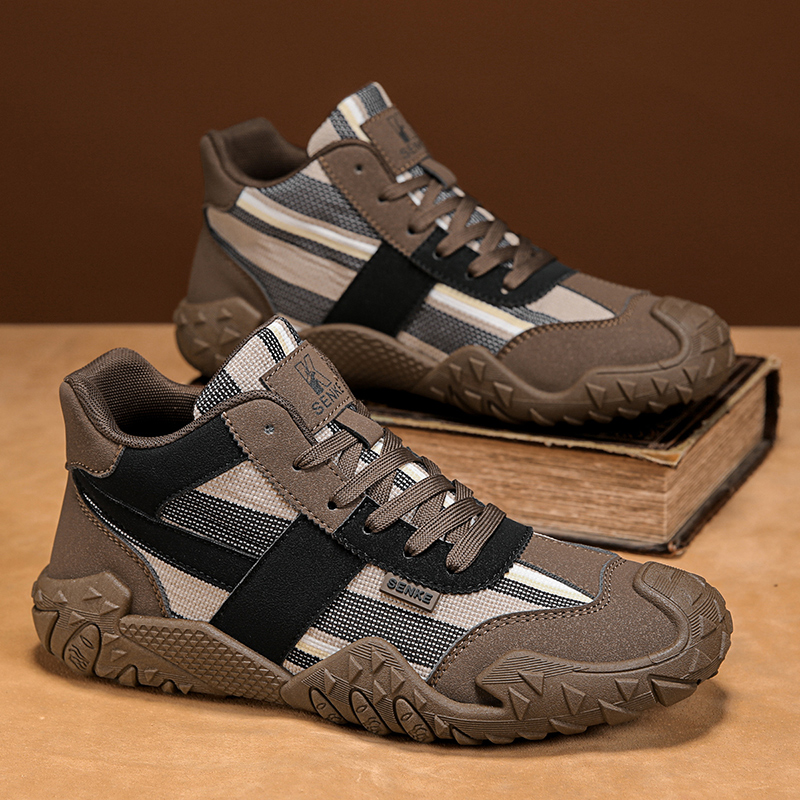 세련된 디자인의 미끄럼 방지 기능이 있는 하이탑 메쉬  - Mens Fashion Trainers 리뷰 및 가격