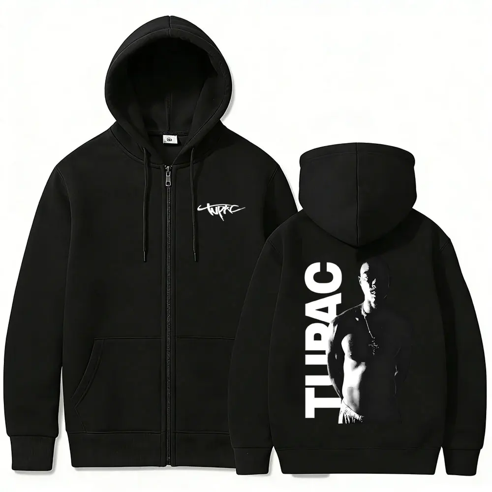 래퍼 투팍(Tupac 2pac) 스타일의 지퍼 후디,  - Mens Fashion Zip Up Hoodies 리뷰 및 가격